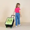 Kawai - Kikker - Groen Kinderkoffer - Zwart klein -sfeer1