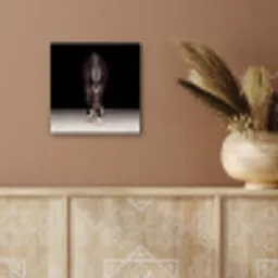 Paard - Modern - Portret aluminium wit klein -sfeer4