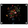 Bloemen - Bessen - Klassiek tuinposter los doek klein -3d
