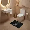 Quotes - Zwart - Welcome to the place where shit happens - Humor WCmat klein -sfeer3