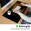 Kleuren - Boeket - Vaas - Hout Muismat XXL klein -sfeer3