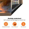 Doorkijk - Strand - Duinen - Zonsondergang Inductie beschermer vinyl 3mm klein -zzzzzzz-td-onderkant