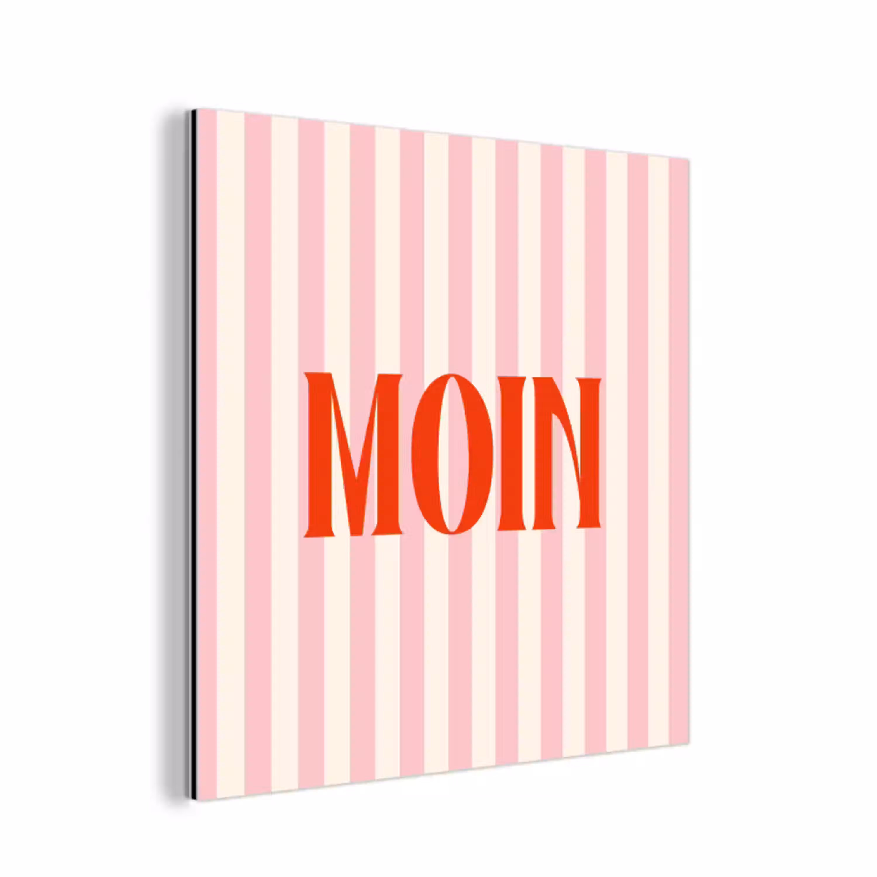 Zachtroze - Rood - Strepen - Moin aluminium wit klein -3d