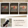 Koi - Zee - Golven - Zon Light Box met batterij (Wandlamp) middel -USP_dimbaarNL