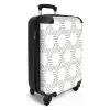 Grafisch - Patroon - Modern -  Opvallend - Begrensd NBS - Handbagage koffer - Kinderen Unisex middel 644 -productfoto_3d
