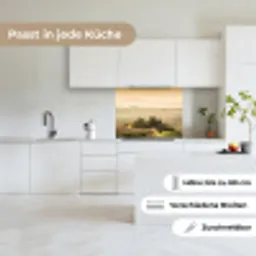 Landschap - Toscane - Ochtendlicht keuken achterwand 2 middel -sfeer4_DE
