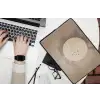 Vogel - Beige - Japandi laptophoes neopreen klein -bureau