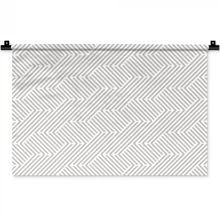 Grafisch - Patroon - Modern -  Geometrisch Wandkleed katoen klein 269 -zz3d