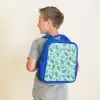Zee - Dieren - Blauwe vinvis Kinderrugzak - Blauw middel 862 -sfeer2