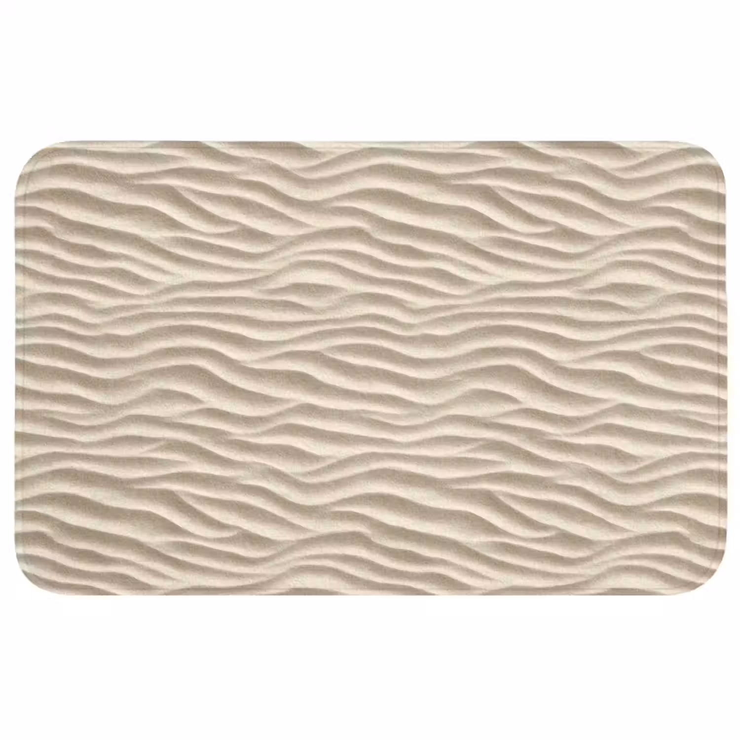 Wc Mat - Zand - Golven - Beige