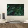 Monstera - Bladeren - Tropisch - Jungle aluminium wit klein -sfeer1