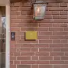 Okergeel - Klassiek Naambord Rechthoek middel -sfeer7-rechthoek-S