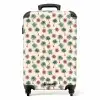 Palmbomen en zonnetjes print NBS - Handbagage koffer - Kinderen Unisex middel -productfoto_recht
