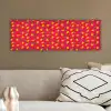 Roze - Mango - Blauwe - Streepjes canvas 2cm klein 828 -sfeer3