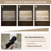 Bomen - Kunst - Acryl - Natuur Light Box met batterij (Wandlamp) middel -USP_dimbaarNL