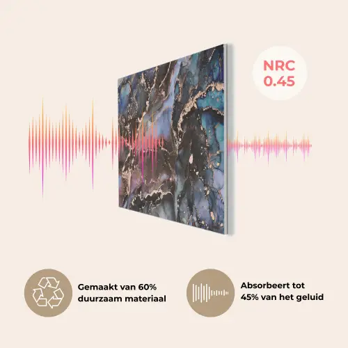 Marmer - Goud - Rosé PET vilt klein -USP_NL