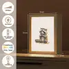 Wasbeer - Waterverf - Kleuren - Dieren - Kids Light Box met kabel klein -USP_NL