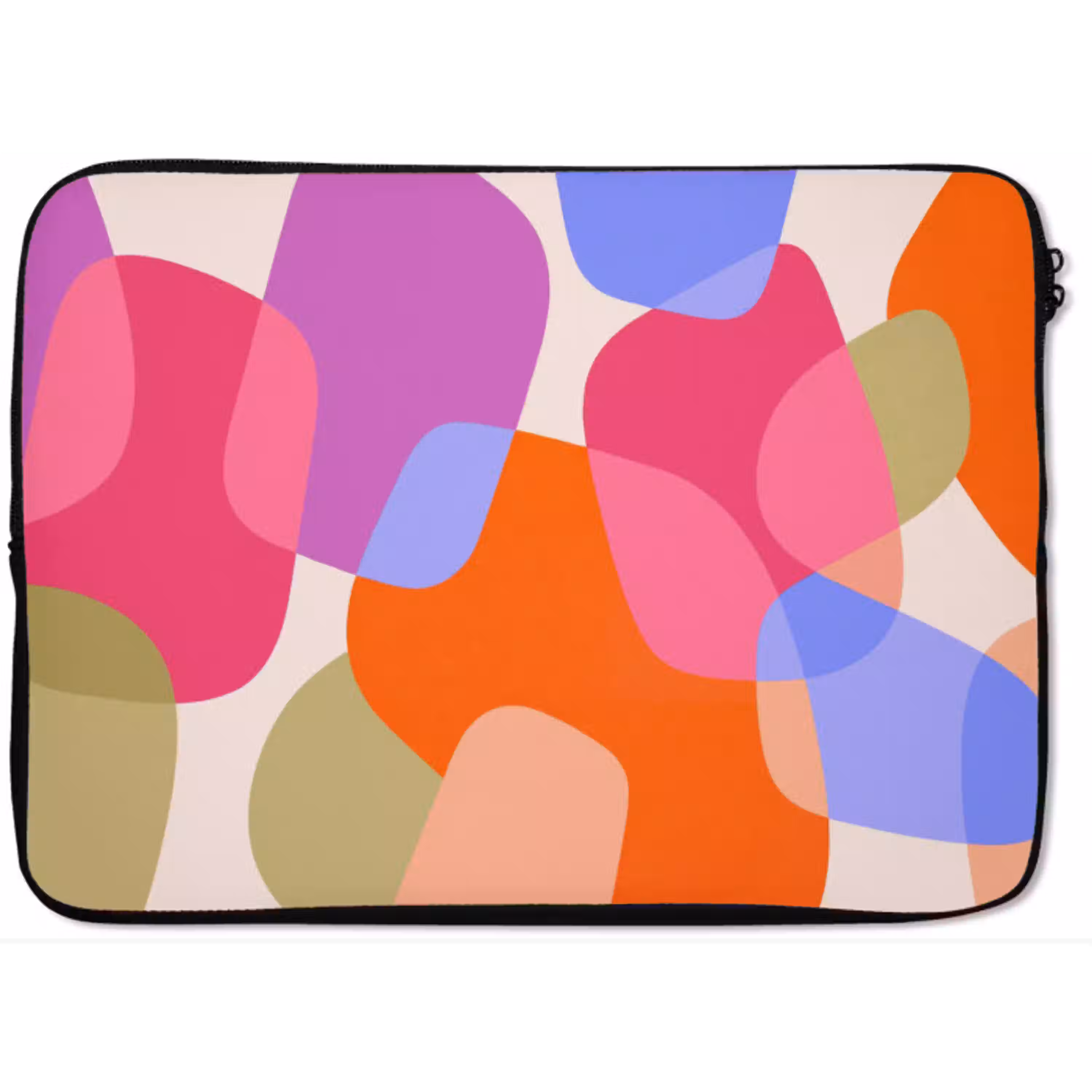 Abstract - Vormen - Modern - Kleurrijk laptophoes neopreen klein -zkaufland3dotto