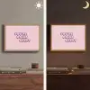You're doing great - Roze - Bubble letters Light Box met batterij (Wandlamp) middel -sfeer3