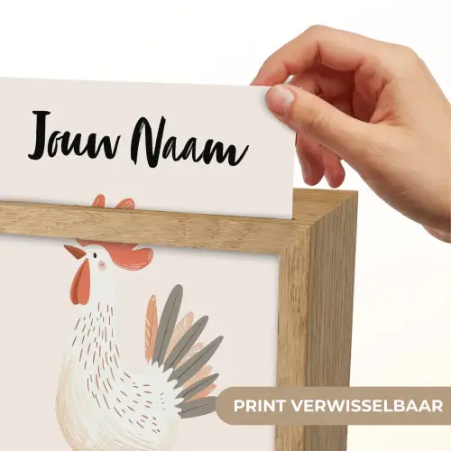 Kip - Boerderij - Dieren Light Box met kabel (Kinderlampje) klein -USP_websiteprintNL