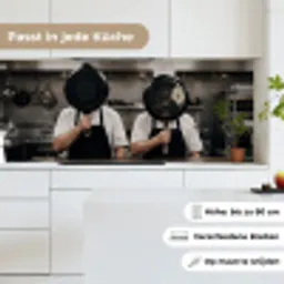 Koks - Koekenpannen - Keuken keuken achterwand 2 middel -sfeer4_DE
