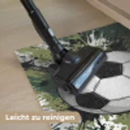 Voetbal - Verf - Spetters - Groen Deurmat klein -reinigen_DE