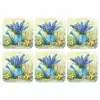 Gieter - Lavendel - Bloesems onderzetter kurk middel -3d