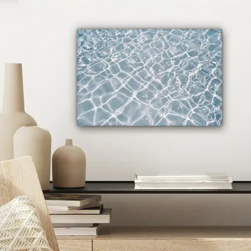 Water - Reflectie - Zonlicht canvas 2cm klein -sfeer6