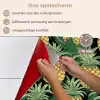 Patroon - Tropisch - Ananas - Illustratie keuken achterwand spatscherm klein 900 -spatscherm_NL