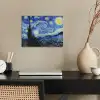 De sterrennacht - Vincent van Gogh poster papier klein -sfeer1