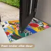 Stippen - Vormen - Modern - Kleuren Deurmat klein -USP_NL