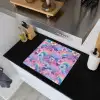 Regenbogen - Bloemen - Kleurrijk - Wolken Inductie beschemer met haakjes middel -sfeer1