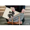 Strepen - Zwart - Abstract laptophoes neopreen klein -tas