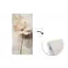 Bloem - Beige - Verf - Schaduw fotobehang vinyl groot -3d