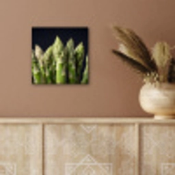 Asperges - Groen - Zwart aluminium wit klein -sfeer4