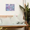 Golvend - Pasteltinten - Glanzend - Stof tuinposter los doek klein -sfeer7