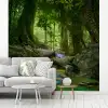 Jungle - Stenen - Water - Natuur - Planten fotobehang vinyl groot -woonkamer