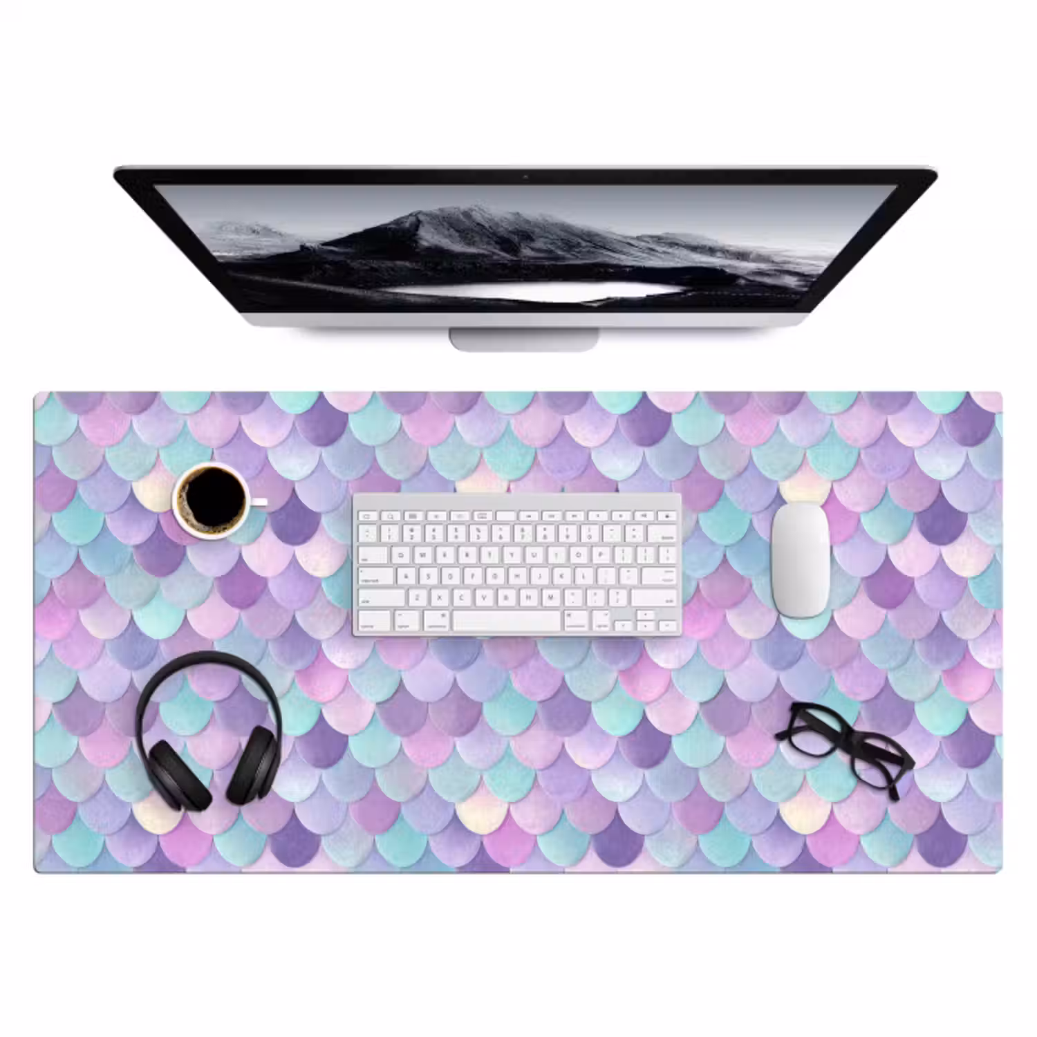 Desk Mat - Dreamy - Mermaid - Pastel