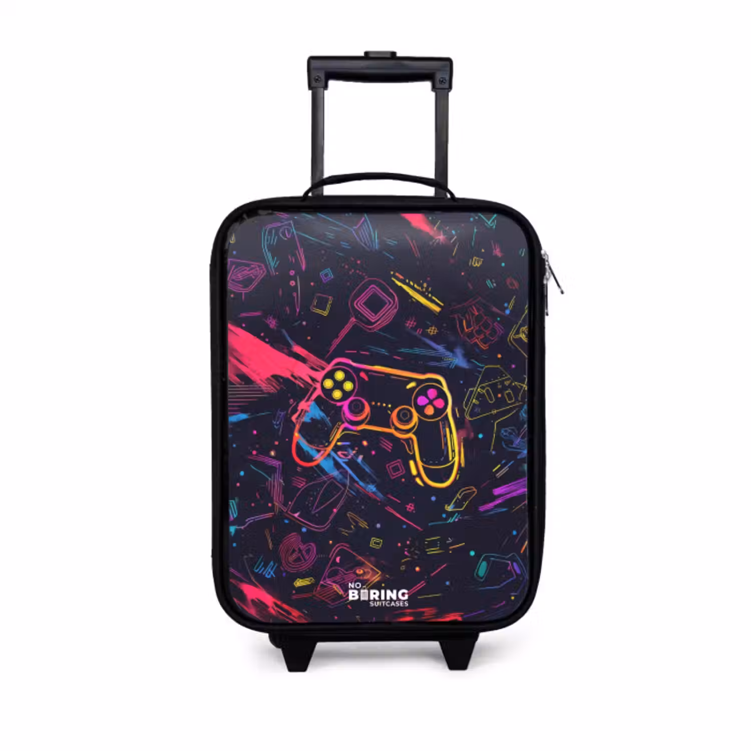 Kinderkoffer - Gamerwereld in neonstijl