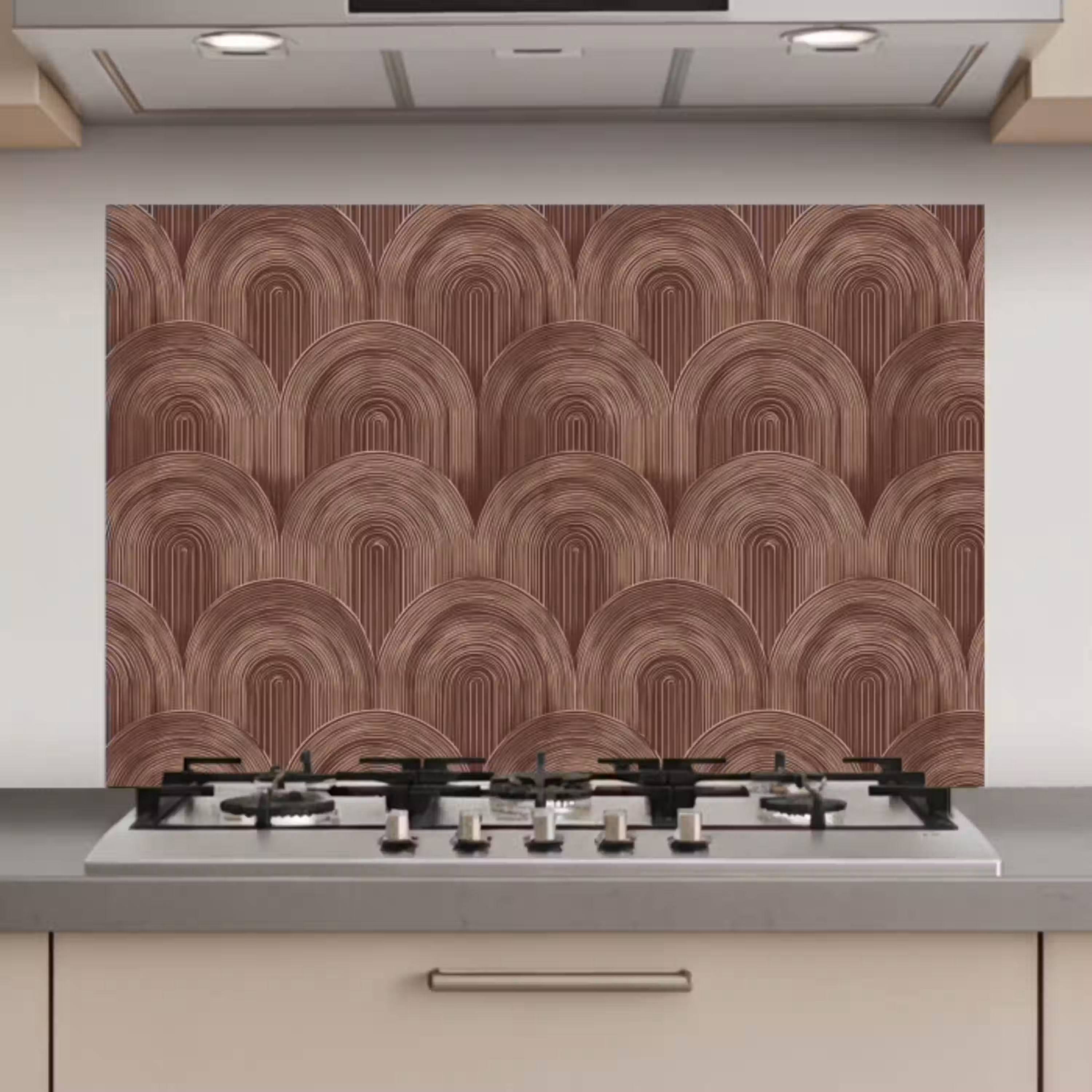 Ritmisch - Effect - Bruin keuken achterwand spatscherm klein 900 -3d_website