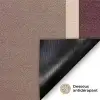 Vlakken - Abstract - Bordeaux - Lijnen Deurmat klein -antislip_FR