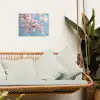 Takken - Bloesems - Roze tuinposter los doek klein -sfeer7