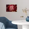 Jingle - Bells - Kerst - Rood poster papier klein -sfeer3