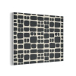 Modern - Organisch - Zwart PET vilt klein 837 -3d