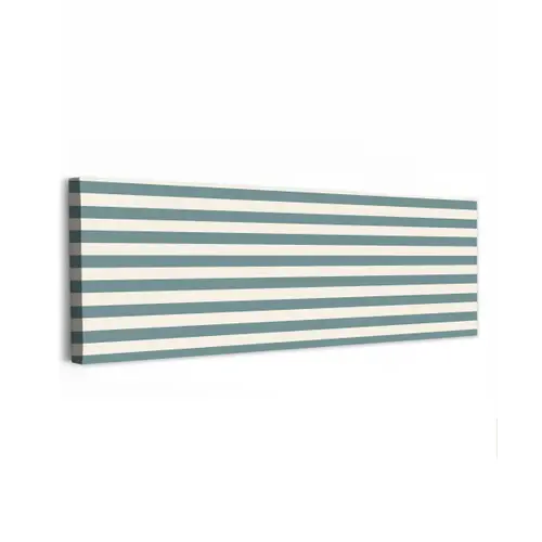 Strepen - Modern - Blauw canvas 2cm klein 828 -z3d