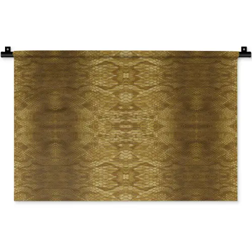 Slang - Boa - Goud - Bruin Wandkleed katoen klein 269 -zz3d
