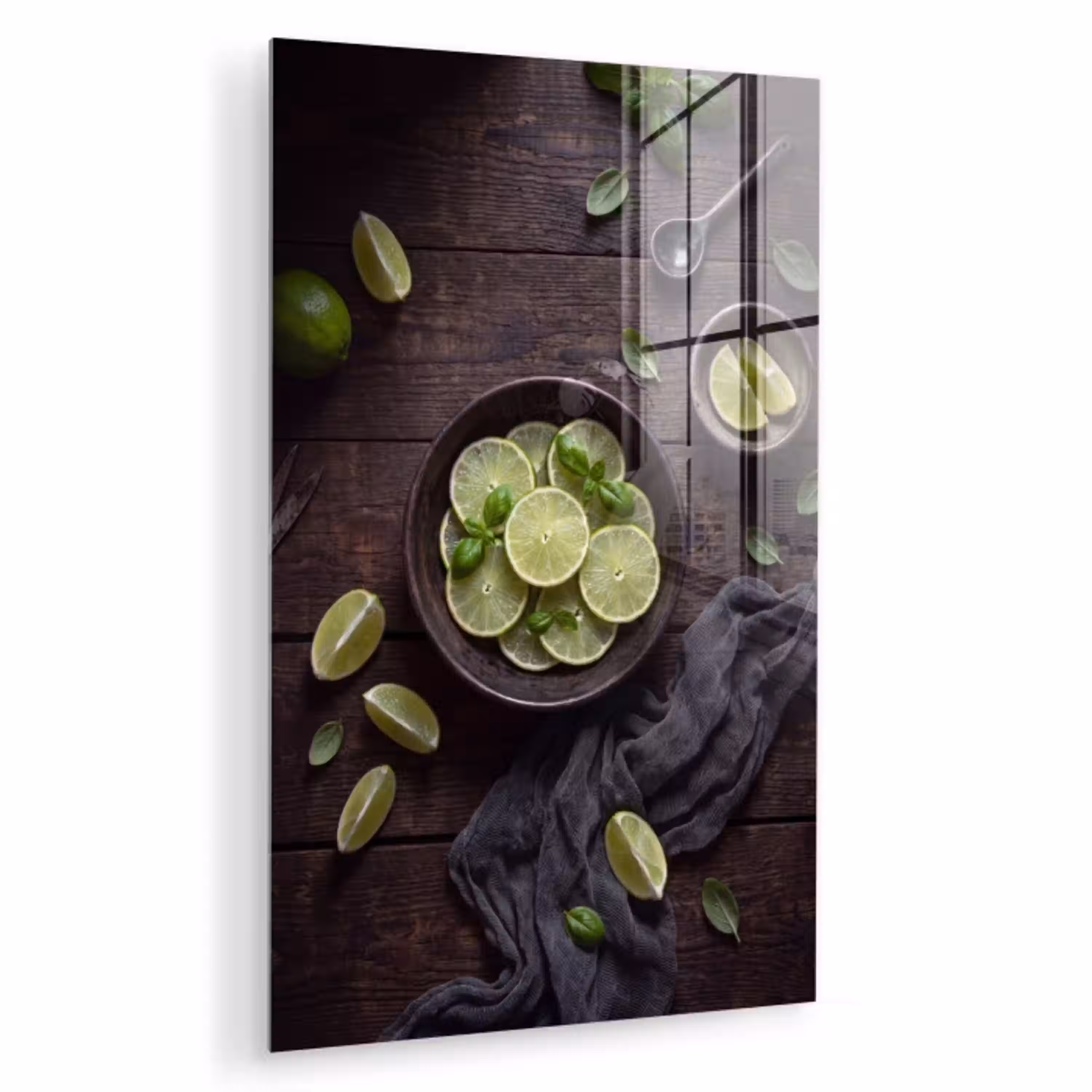 Fruit - Groen - Eten plexiglas 5mm klein -zzzproduct_nieuw