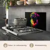 Puck - Hond - Verf - Kleuren keuken achterwand spatscherm klein -usp_NL