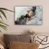 Zwart - Marmer - Luxe - Goud canvas 2cm klein -sfeer1