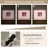 Nice - Uitroepteken - Roze Light Box met batterij (Wandlamp) middel -USP_dimbaarNL